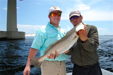 Speckled Trout Fishing Charters In Orange Beach Gulf Shores Ft