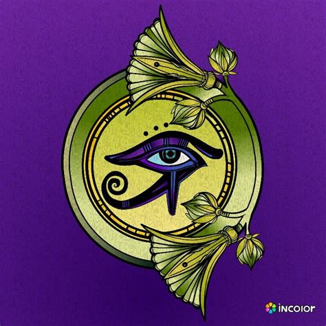 El Ojo De Horus EM 21 6 19 Enamel Pins Magic Accessories Eye