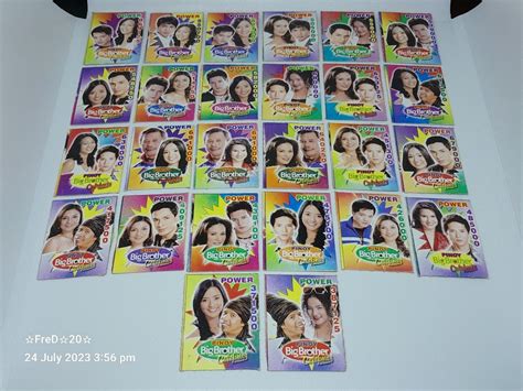 Vintage Pinoy Big Brother Celebrity Edition Mini Teks Pcs Hobbies