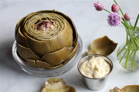 Steamed Artichoke