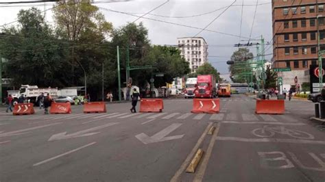 Manifestaciones Hoy Cdmx Suman Horas De Bloqueo En Eje Central