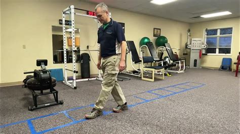 Walking Balance Exercises For Seniors Over 60 Heeltoe Tightrope Youtube