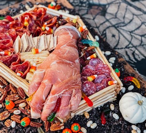 Halloween Hand And Coffin Charcuterie Board Recipe Parade