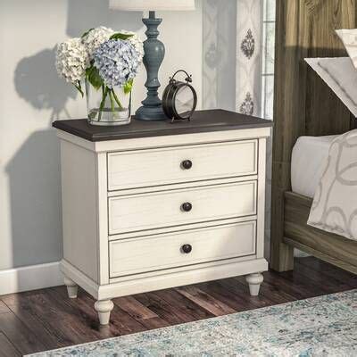 White Drawer Dresser Nightstand Katelin Greenwood