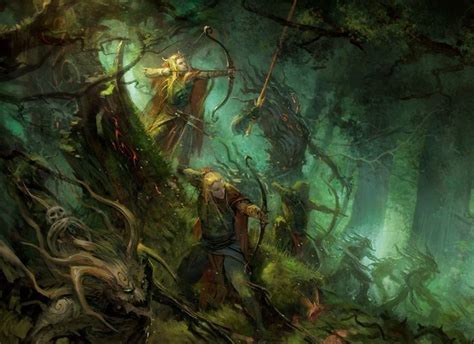 Pin By Jesus Rocamora On Warrior Warhammer Wood Elves Elves Fantasy