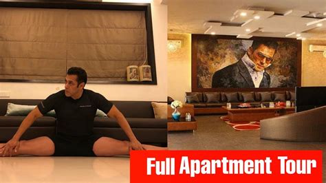 Inside Look Of Salman Khan Galaxy Apartment In Bandra Full Tour Youtube