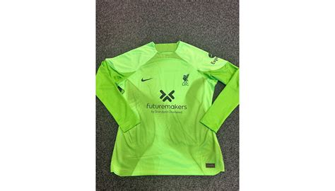 Pair Of Limited Edition Futuremakers Shirts One Signed By Liverpool