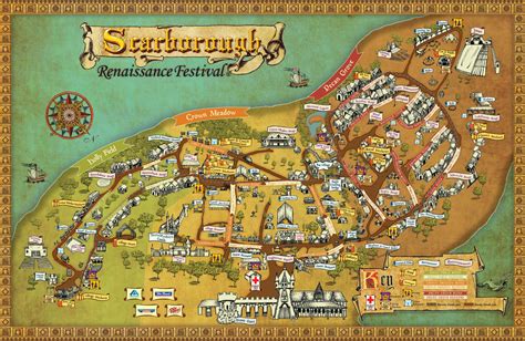 Festival Map - Scarborough Renaissance Festival - Texas Renaissance ...