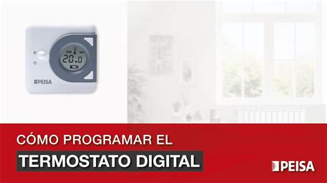 C Mo Programar El Termostato Digital Peisa Youtube