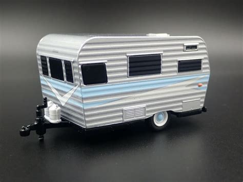 1958 Siesta Travel Trailer Camper Rare 164 Scale Limited Diorama