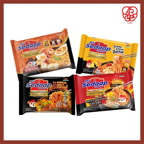 Jual Mie Sedaap Instant Kuah Goreng Selection Pcs Shopee Indonesia