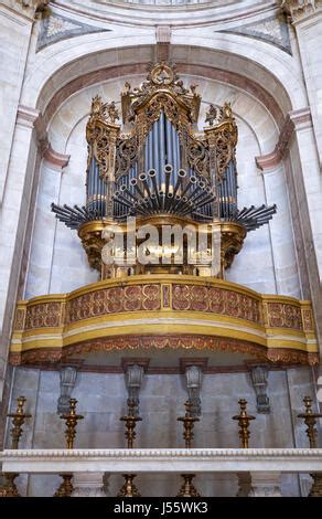 Famous Baroque Pipe Organ In Gothic Archcathedral Basilica Of The