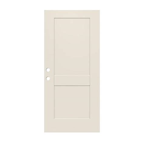 Reviews For Jeld Wen 32 In X 79 In 2 Panel Craftsman Primed Steel Front Door Slab Pg 2 The