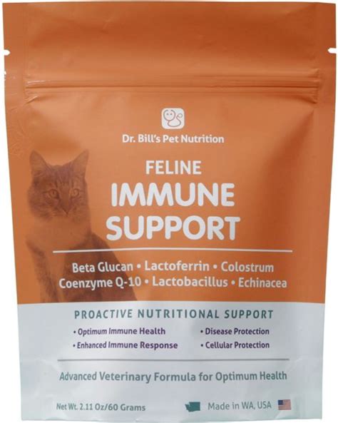 DR BILL S PET NUTRITION Feline Immune Support Cat Supplement Powder