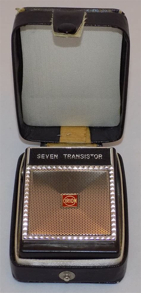 Vintage Orion Micro Transistor Radio TR 709 AM Band 7 T Flickr