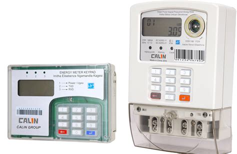 Split Type Single Phase Keypad Prepaid Electricity Meters Din Rail Mounted Kwh Meter