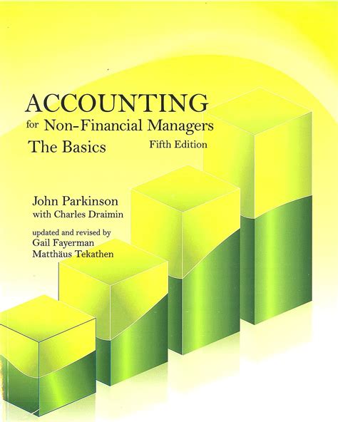 Accounting For Non Financial Managers The Basics Th Edition By J