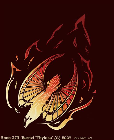 Fire Bird Tattoo Color By Windshade888 On Deviantart