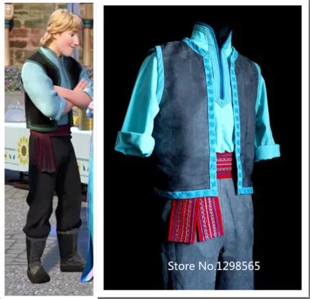 Free Shipping Kristoff Costume Adult kristoff Costume Mens Kristoff ...