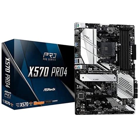 Asrock X570 Pro4 Dual M2 Atx Motherboard White Angel