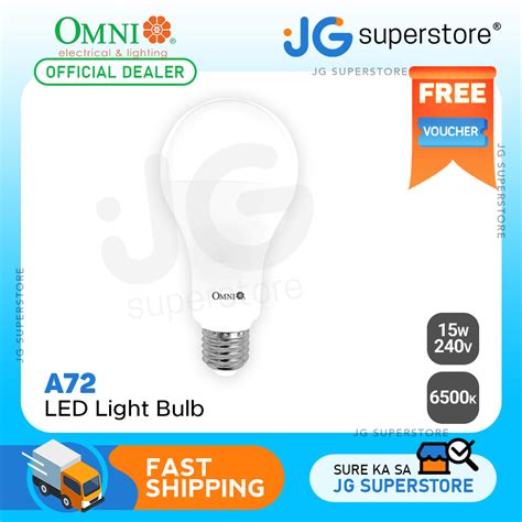 Omni Led Lite A72 15w 220v A Series Light Bulb With 6500k Daylight For Home And Office Lighting