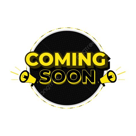 Coming Soon Text Vector Design Images Coming Soon 3d Text Banner Png