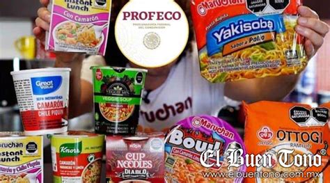 Profeco analiza sopas instantáneas y revela cuál es la mejor El Buen Tono