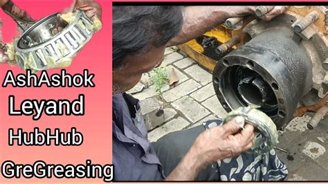 Truck Hub Greasing Rear Wheel Hub Greasing How To Hub Grease