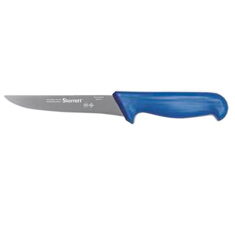 Faca Desossa Lâmina Reta Larga 15cm Azul Starrett Bkl103 6 Bkl103 6