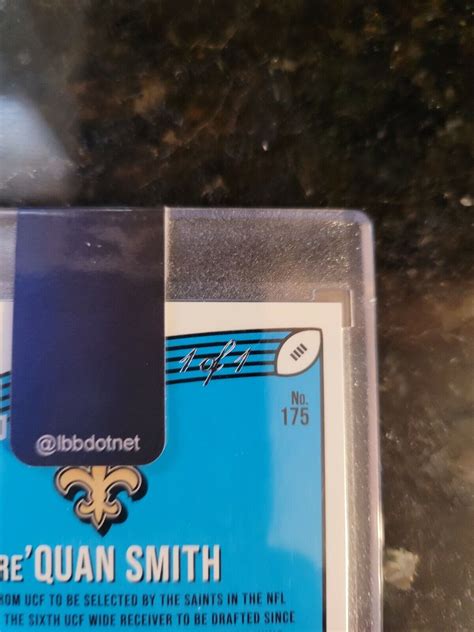 Trequan Smith 2018 Donruss Optic Rated Rookie 11 Auto Gold Vinyl