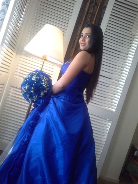 Blue Colour Wedding Frocks