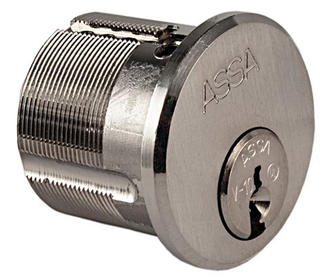 Assa Rim Cylinder Hor V10 Sns Satin Chrome V6551h626sns