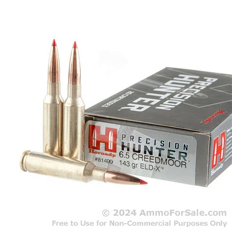 200 Rounds Of Discount 143gr Eld X 6 5 Creedmoor Ammo For Sale By Hornady