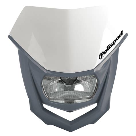 Halo Porta Farol Para Uso Em Estrada Polisport 8657400043 White