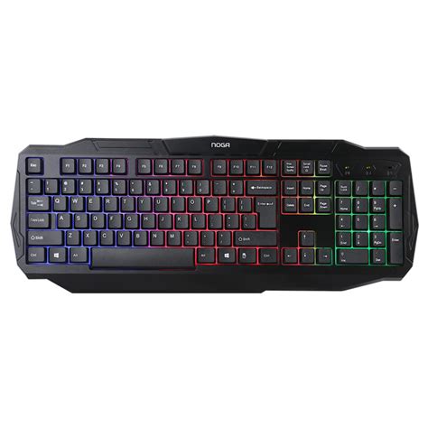 Nkb 570 Combo Gamer Teclado Mouse Retroiluminados