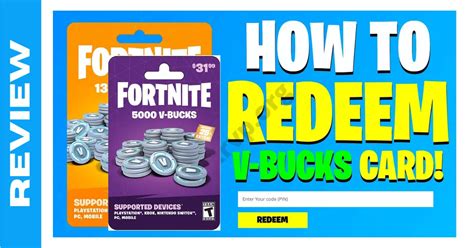 Fortnite Vbuckscard Redeem Gift Cards Vbucks