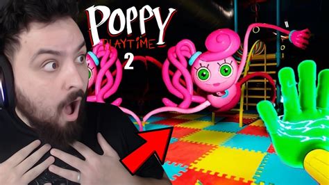 Jogando O Novo Poppy Playtime Finalmente Jogo Incr Vel Poppy