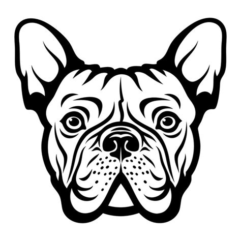 Bulldog Face Silhouette: Over 6,356 Royalty-Free Licensable Stock ...