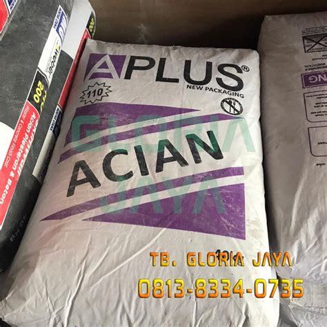 Jual Semen Acian Aplus Mortar Acian A Plus A110 Sak 40 Kg Semen Aci