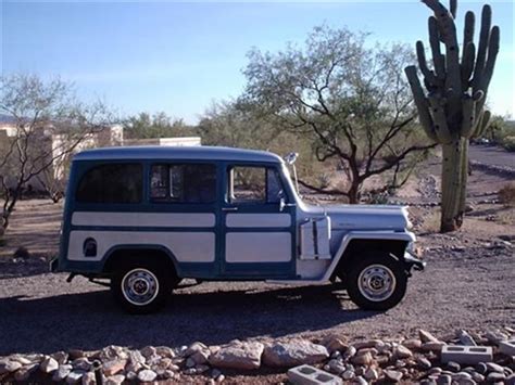 1955 Willys Overland Station Wagon For Sale Cc 1044446