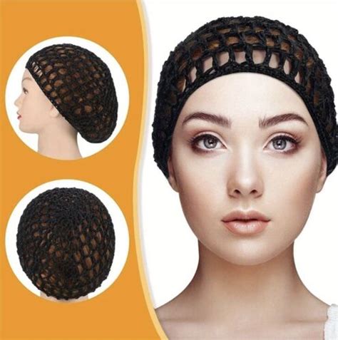 Tubi Hair Net Knit Dominican Gorro Mesh Crochet Snood Short Hairnet Wrap Doobie Ebay