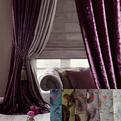 Rideau Insonorisant Tissu Velours Double Paisseur