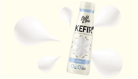 Light And Free Kefir Pack Design Versus Fully Tailored Creation