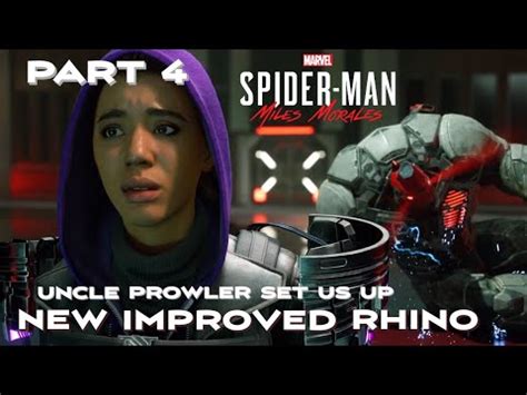 Spider Man Miles Morales Walkthrough Part Rhino Boss Fight Youtube