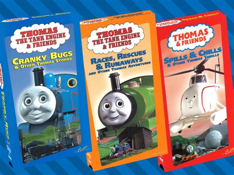 Vintage Thomas The Tank Engine VHS Lot Cranky Bugs And