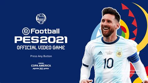 Pes Menu Copa America By Pesnewupdate Youtube