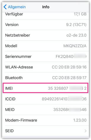 IPhone IMEI Oder Seriennummer Herausfinden TechMixx