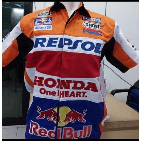 เสอเชต KEMEJA Honda Repsol MotoGp Shopee Thailand