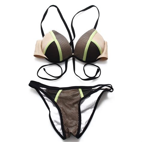 Sexy Brazilian Bikinis Women Swimwear Swimsuit Push Up Bikini Set