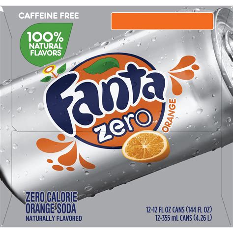 Fanta Orange Zero Sugar Fridge Pack Cans Ct Fl Oz Shipt